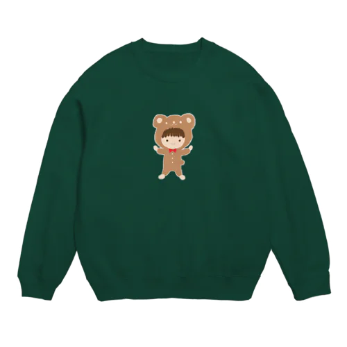 くまさんパジャマ Crew Neck Sweatshirt