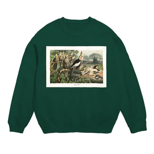 オカメインコ Crew Neck Sweatshirt