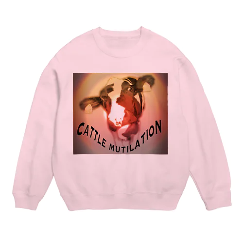 cattle mutilation スウェット Crew Neck Sweatshirt