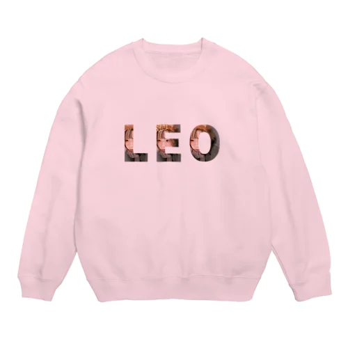 しし座【LEO】 Crew Neck Sweatshirt