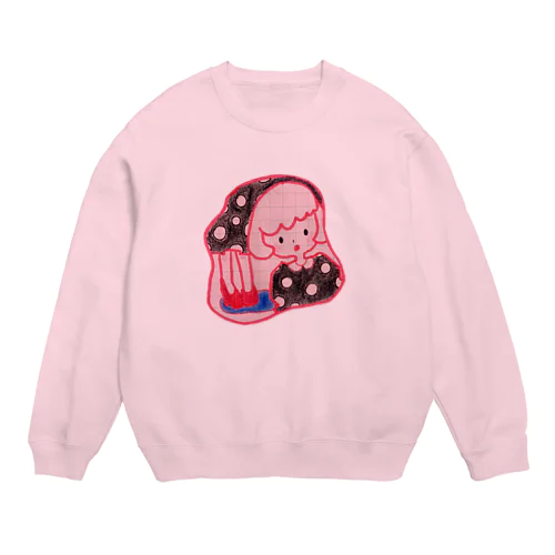 ダンスフロアに佇むモガ Crew Neck Sweatshirt