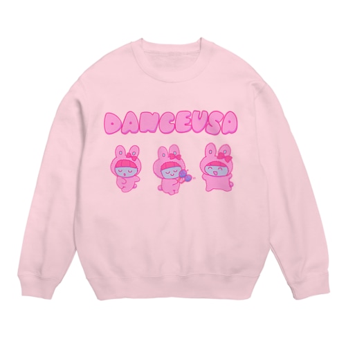 Danceusa(うさ) Crew Neck Sweatshirt