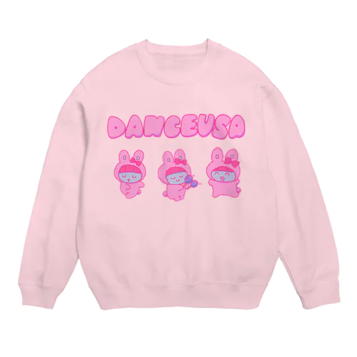 Danceusa(うさ) Crew Neck Sweatshirt