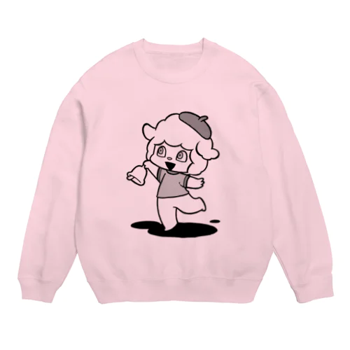 ひつじのクラウド Crew Neck Sweatshirt