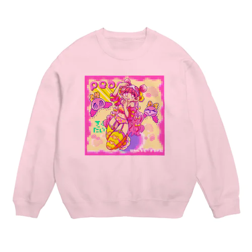 はれんちピーチちゃん🍑 Crew Neck Sweatshirt