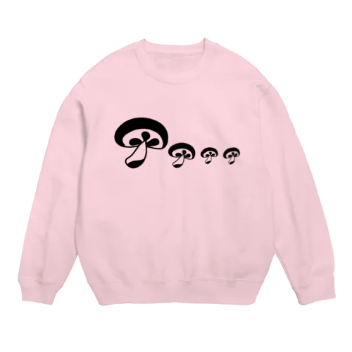 毒キノコの兄弟 Crew Neck Sweatshirt