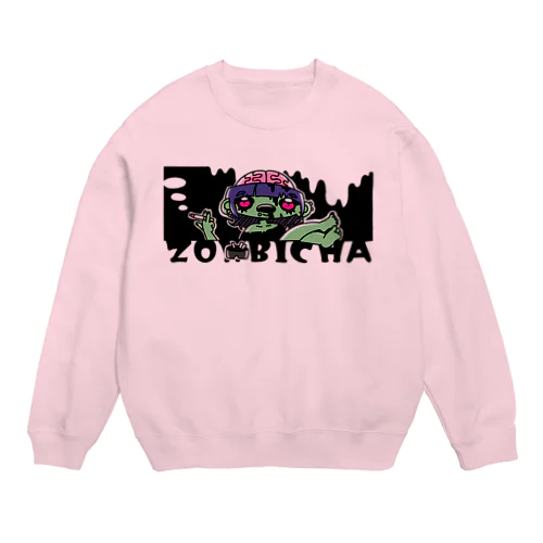 ゾンビちゃ Crew Neck Sweatshirt