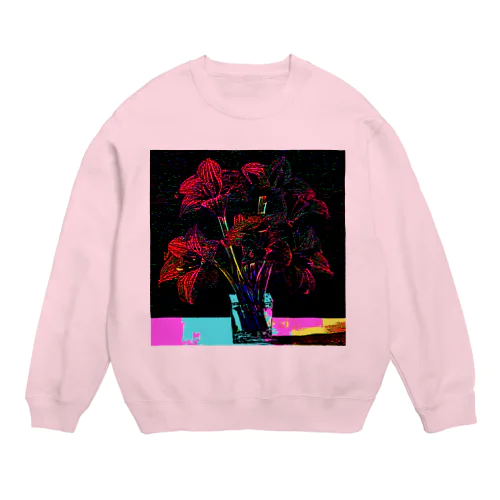 サイケデリックなアマリリス Ⅱ Crew Neck Sweatshirt