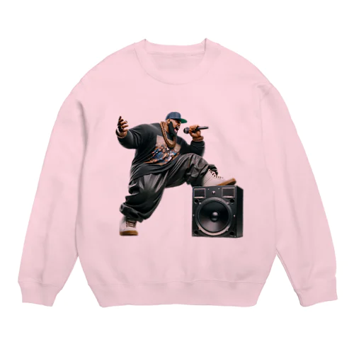 伝説のヒップホッパー Crew Neck Sweatshirt