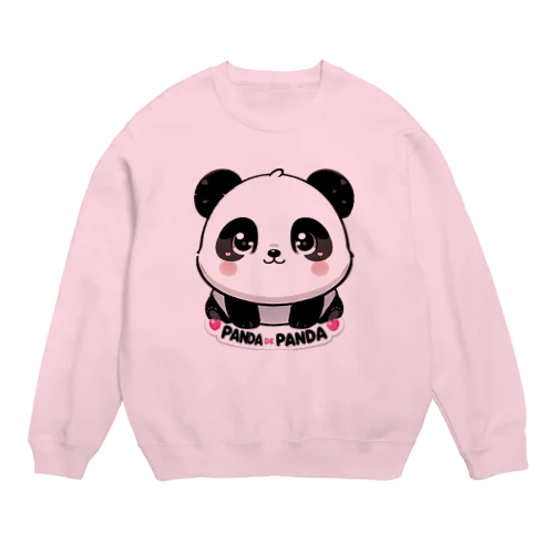 パンダdeぱんだ Crew Neck Sweatshirt