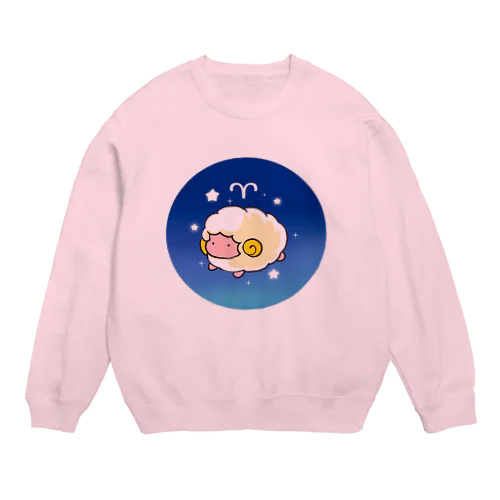 牡羊座 Crew Neck Sweatshirt