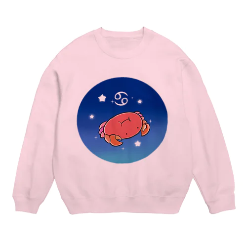 蟹座 Crew Neck Sweatshirt