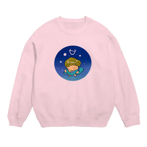 蛇使い座 Crew Neck Sweatshirt