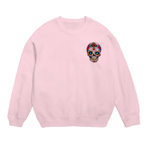 カラベラ・スカル Crew Neck Sweatshirt