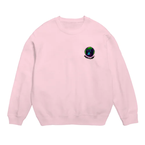 たんぱく質食堂！ゴリラ！ Crew Neck Sweatshirt