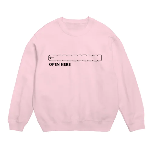 ここから開けてください Crew Neck Sweatshirt