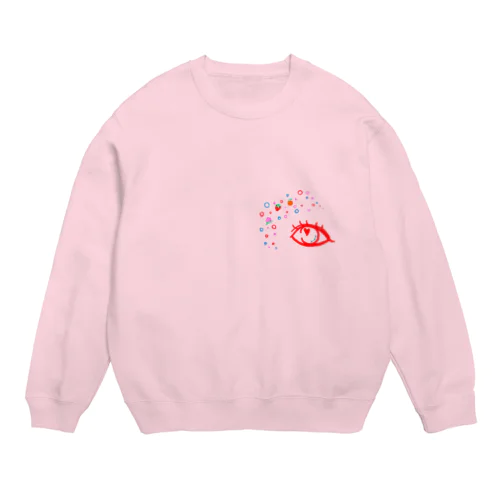 ハートめ Crew Neck Sweatshirt