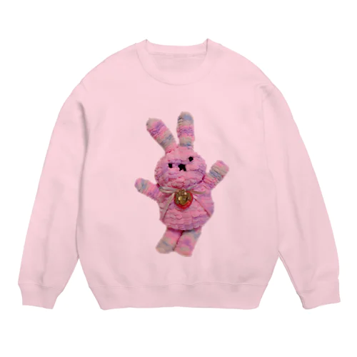 ゆめうさぴ Crew Neck Sweatshirt