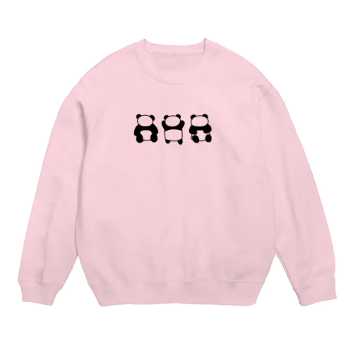 ぱんたろ三兄弟 Crew Neck Sweatshirt