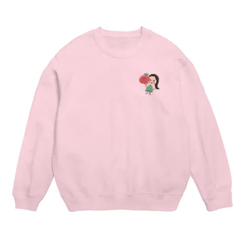 誤解されてるユキちゃん Crew Neck Sweatshirt