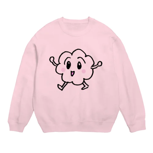 あるくボワボワくん Crew Neck Sweatshirt