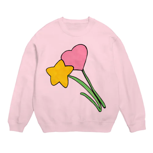 お花 Crew Neck Sweatshirt