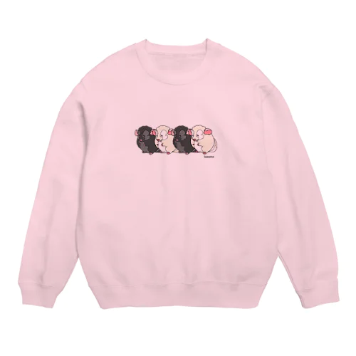 チンチラフレンズ Crew Neck Sweatshirt