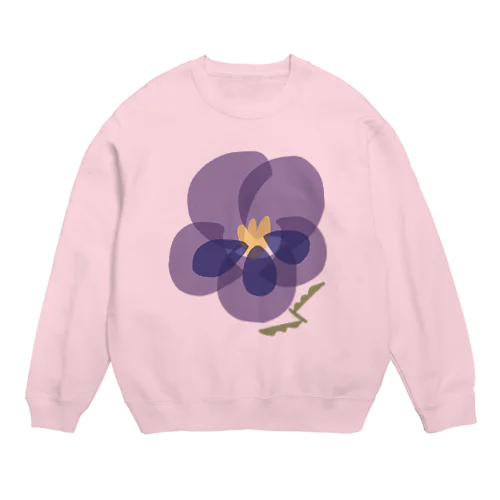 pansy Crew Neck Sweatshirt