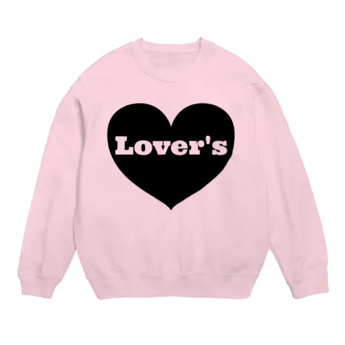 lovers ハート Crew Neck Sweatshirt