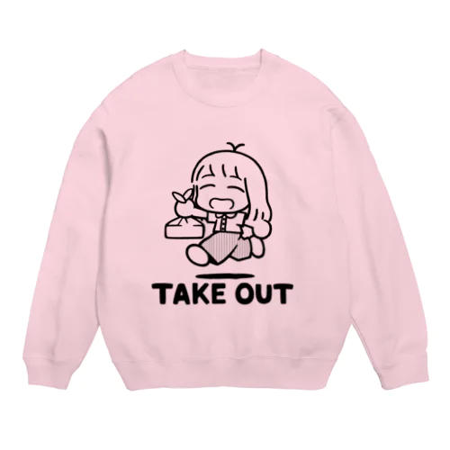 テイクアウト Crew Neck Sweatshirt