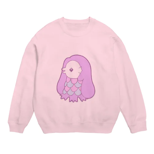 ゆめかわアマビエ Crew Neck Sweatshirt