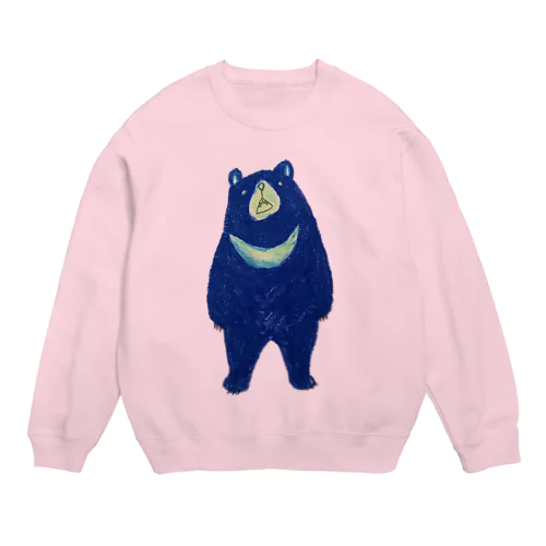 ツキノワグマのくまごろう Crew Neck Sweatshirt