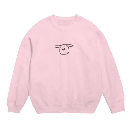 ましろ-たれみみ Crew Neck Sweatshirt