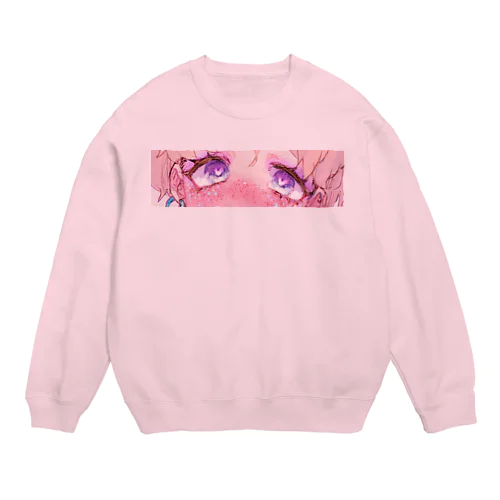 ぱちぱち Crew Neck Sweatshirt