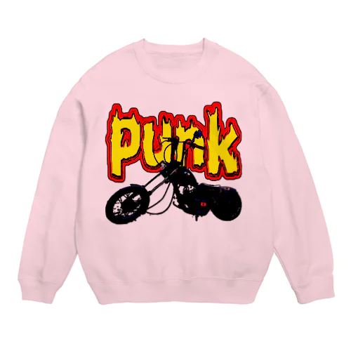 パンクバイカーズ Crew Neck Sweatshirt