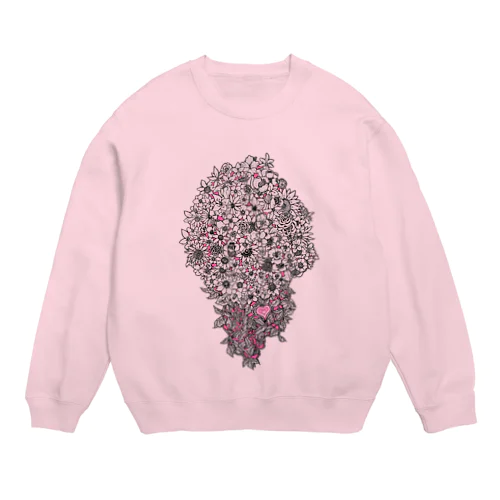 花心 Crew Neck Sweatshirt