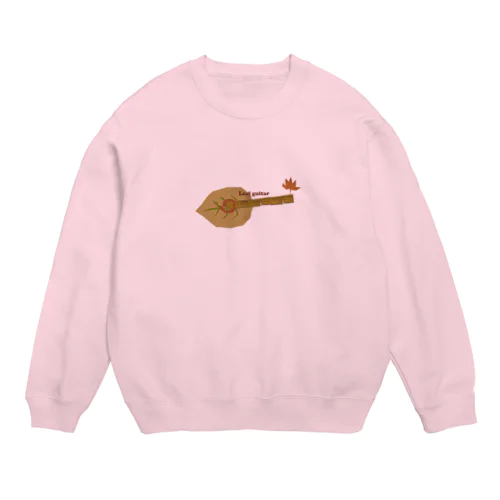 leaf guitar2 Crew Neck Sweatshirt