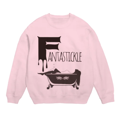 Fantastickle(ミルクチョコ・フチなし) Crew Neck Sweatshirt