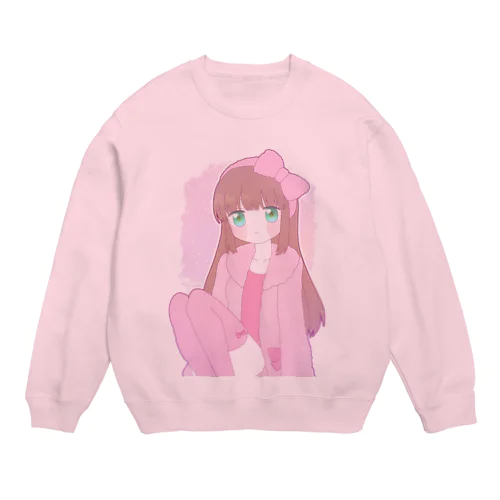 もこもこルームウェアちゃん Crew Neck Sweatshirt