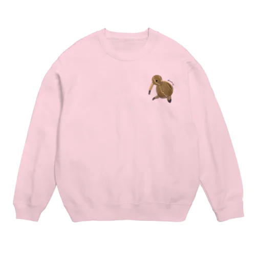 くわいキウイ Crew Neck Sweatshirt