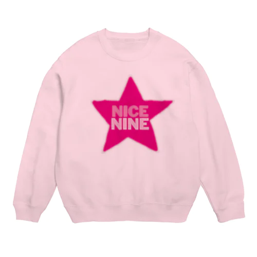 星男9周年記念　NICENINE! Crew Neck Sweatshirt