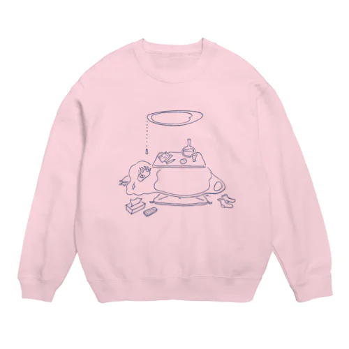 こたつより愛を込めて Crew Neck Sweatshirt