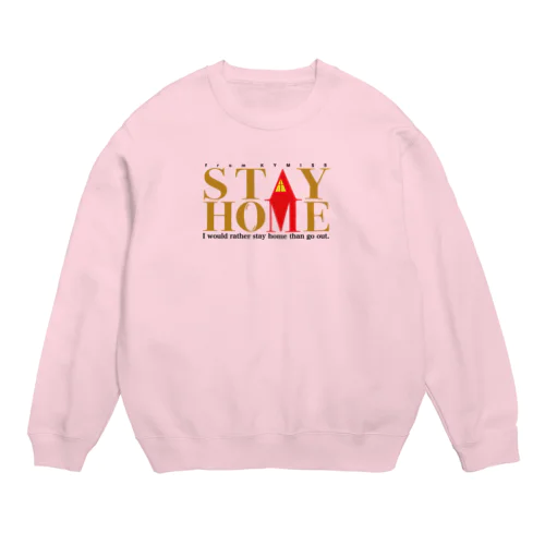 首元ないほうがリラックスできるよトレーナー Crew Neck Sweatshirt