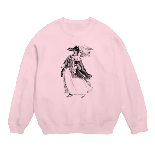 グランヴィル「ペンギン」＜アンティーク・プリント＞ Crew Neck Sweatshirt