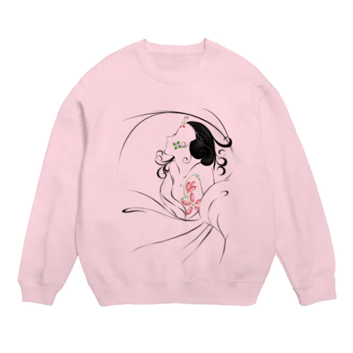 飛鳥皇女 Crew Neck Sweatshirt