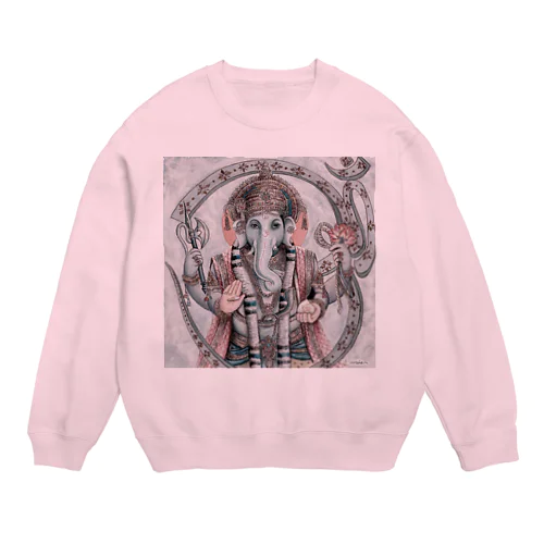 ガネーシャ02 Crew Neck Sweatshirt