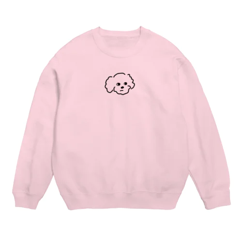 にらむいぬ Crew Neck Sweatshirt