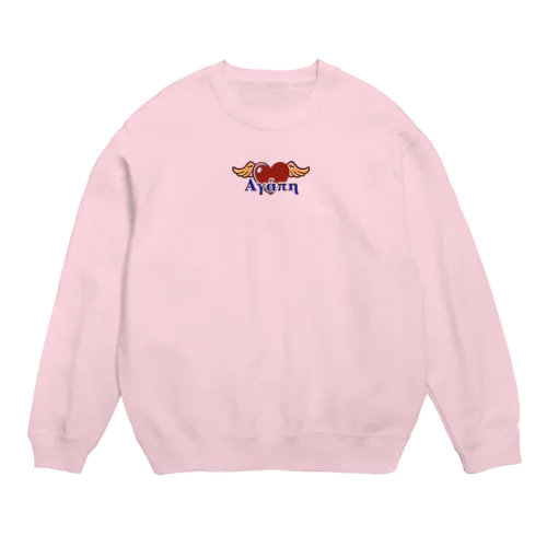 Αγάπη(アガペー) Crew Neck Sweatshirt