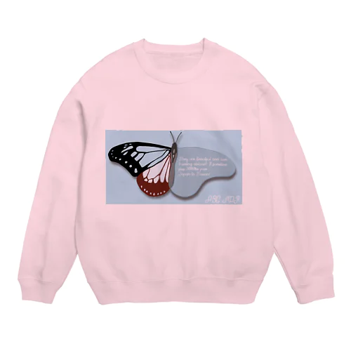 アサギマダラ Crew Neck Sweatshirt