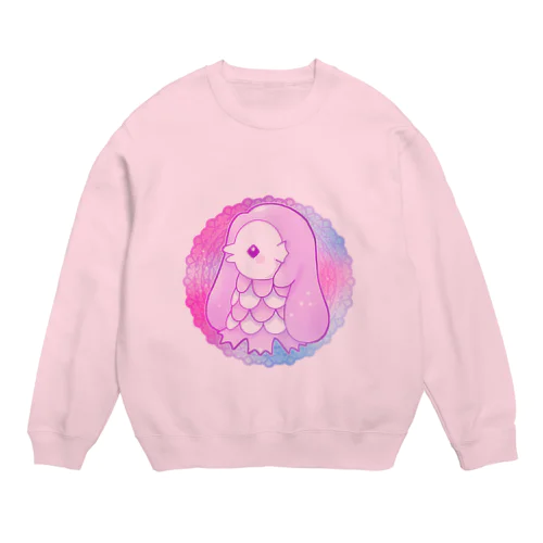 ゆめかわアマビエ Crew Neck Sweatshirt